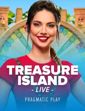 Pragmatic Play Live — Treasure Island, playable at Slots Charm Casino (RTP 96.15%)
