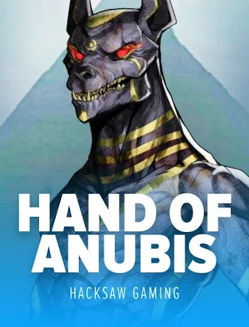 Hacksaw Gaming — Hand of Anubis, playable at Slots Charm Casino (RTP 96.28%)